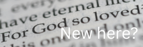 For God so loved - New here?