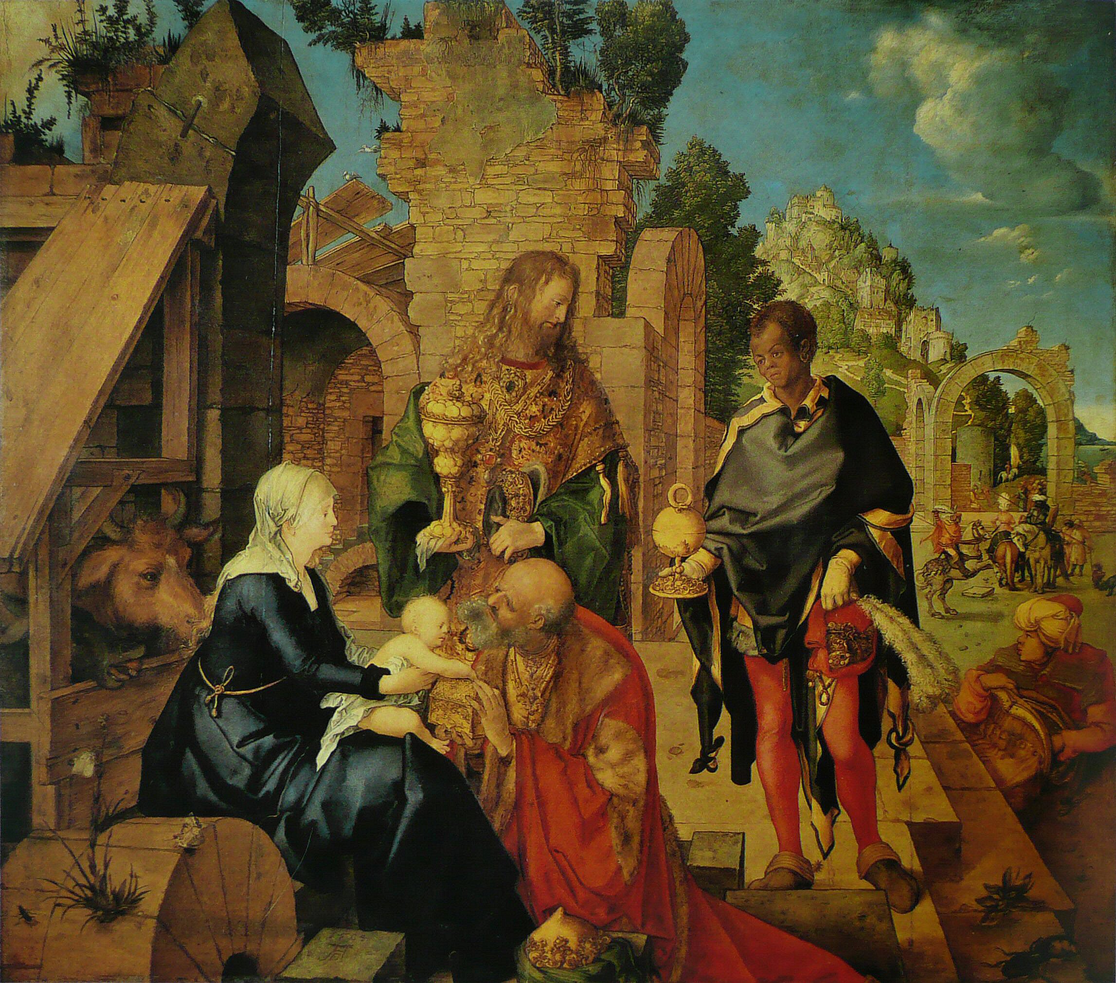 adoration of the magi - albrec