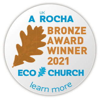 Eco Church bronze award button
