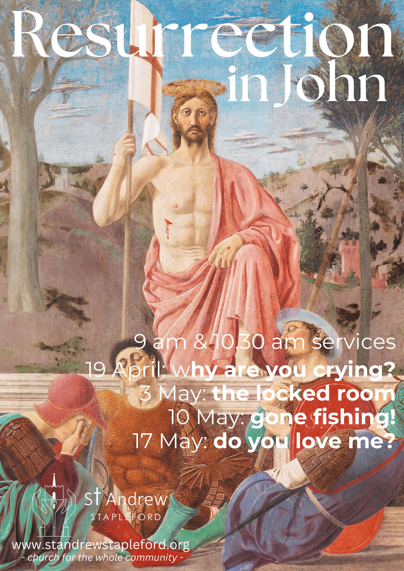 Resurrection appearances in Jo