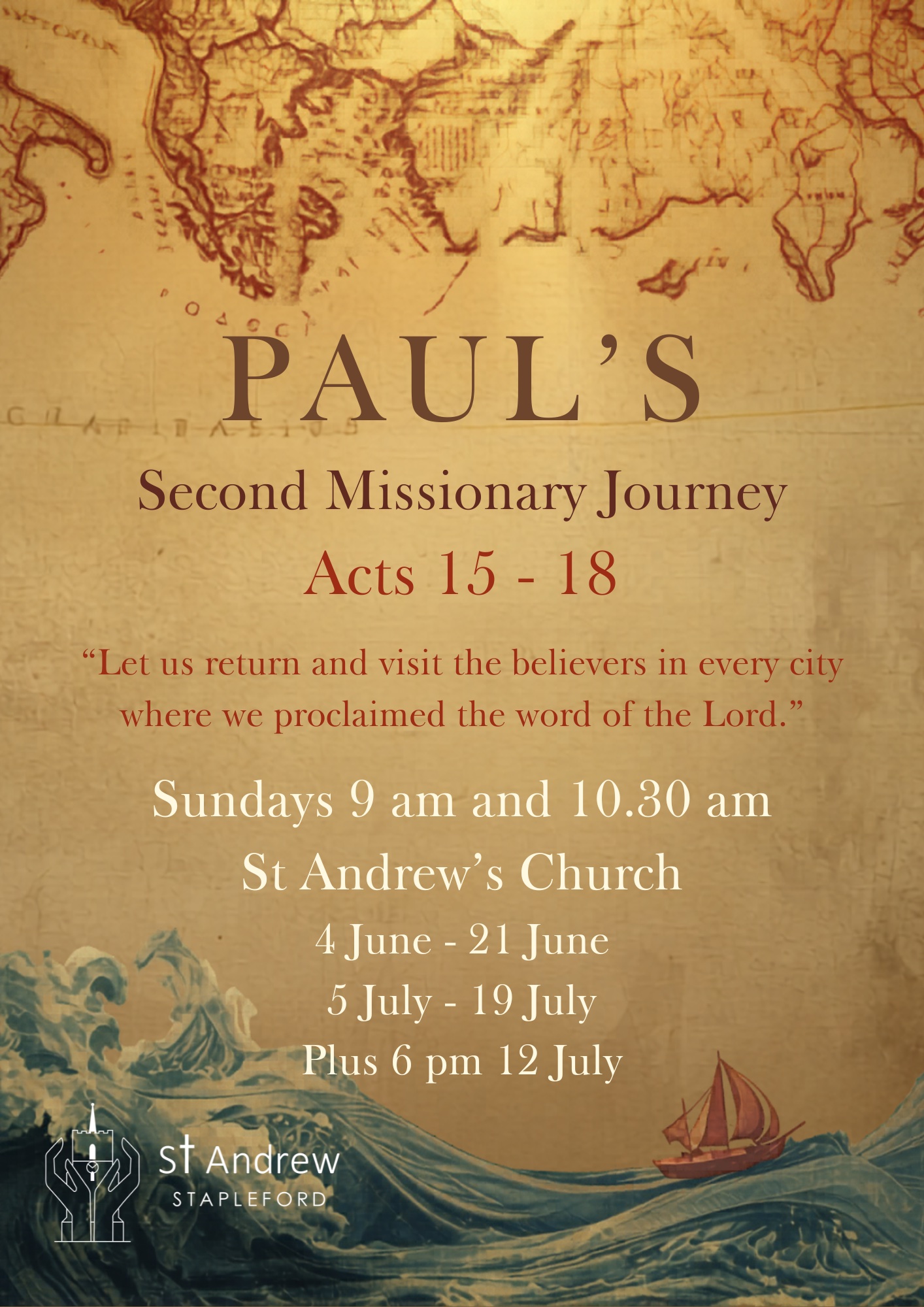 Paul's second missionary journ