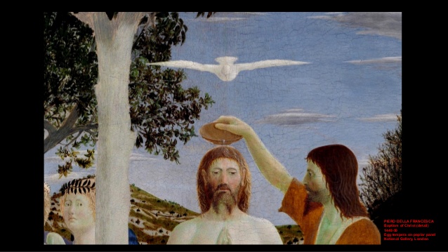 baptism of christ - della fran